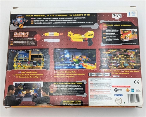 Nerf N-Strike - I Kasse - Nintendo Wii Spil (A Grade) (Genbrug)